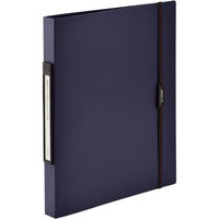 リヒトラブ SMART FIT リングファイル＜ツイストリング＞ A4 2穴 ネイビー F7540-11 1冊（わけあり品）