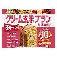 クリーム玄米ブラン 贅沢10素材 いちごバター 12袋 アサヒグループ食品株式会社