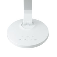 デスクライト 調光調色 USB出力機能付き LEDデスクスタンド YAZAWA SDL10C01WH 1個