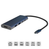 Vodaview USB-CマルチポートHub USB4 /HDMI8K/PD100W VV-U4DOCKHUB-UH 1個