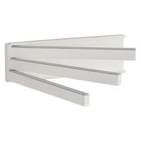 伸晃 マグネット式 ふきん掛け ホワイト FK-FW 1セット（3個）