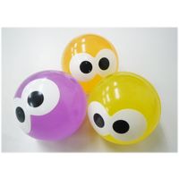 オオイシ スーパーボール 光るメダマ45mm 1パック（25個入）