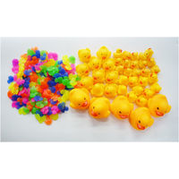 オオイシ うきうきアヒルちゃん 大集合 1パック（アヒル約40個・アヒルパーツ約260個）