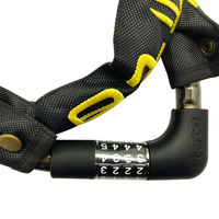 サギサカ ハイブリットジョイントロック2 120cm ブラック/イエローロゴ 74122 1個