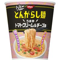 日清食品 日清のとんがらし麺 うま辛トマトクリーム＆チーズ味 1セット（12個） カップ麺 カップラーメン