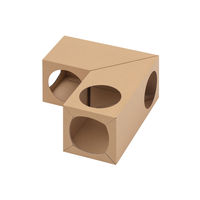ねこねこトンネル トンネルセット（BOX 1個、L字 2個、T字 1個）アイリスオーヤマ