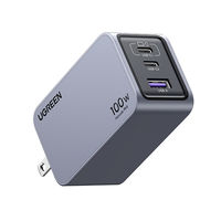 AC充電器 USB充電器 100W USB Type-C 2ポート USB-A 1ポート Nexode Pro 1個 UGREEN