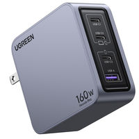 AC充電器 USB充電器 160W USB Type-C 3ポート USB-A 1ポート Nexode Pro 1個 UGREEN