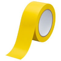 キラックス PVC簡易ラインテープ 約50mm×33m 黄 PVC-RT-50YEL 1巻