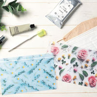 包む ジッパーバッグ 花 カームブルーム TV062 1袋(5枚入)