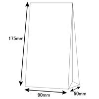 シモジマ ファンシーバッグ SS モノストライプ B 003080700 1袋(100枚)