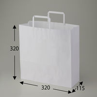 シモジマ H25チャームバッグ 3才 晒白無地 003262520 1袋(50枚)