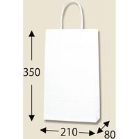 シモジマ スムースバッグ 4才 白無地 003156090 1袋(25枚)