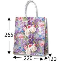 シモジマ スムースバッグ 22ー12 ホワイトローズ 003156129 1袋(25枚)