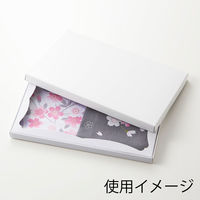 シモジマ DX白無地箱 Sー2 ハンカチ2枚用 006823100 1箱(10枚)