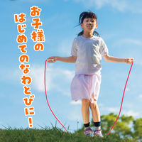 アーテック 彩り木柄なわとび 赤 4916 1個