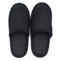 オクムラ さらさらメッシュスリッパLL BK AAAA9912BK 1足