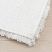 センコー SDS シュクルメランジェ バスマット 約40×60cm アイボリー SLO230307 1枚（直送品）