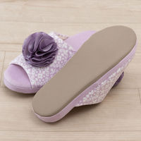 センコー SDS シュクルメランジェ スリッパ フリーサイズ パープル SLO230307 1足（直送品）