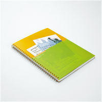 コクヨ ツインリングノート <カラータグ> セミB5 罫幅 CTス-C20Y 1冊(90枚)