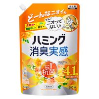 ハミング 消臭実感 オレンジ＆フラワー 詰め替え 1500mL 1セット（1個×6） 柔軟剤 花王