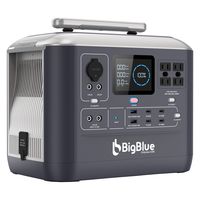 ポータブル電源 リン酸鉄リチウムイオン電池 蓄電池 1000W BigBlueTeck Cellpowa CP1000 1台