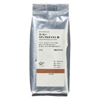 【コーヒー粉】無印良品 オリジナルブレンド コーヒー ミディアムテイスト 粉 200g 1セット（12袋） 良品計画