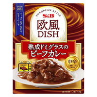 エスビー食品 欧風DISH 熟成ドミグラスのビーフカレー 中辛 1人前・170g 1セット（5個）レンジ対応