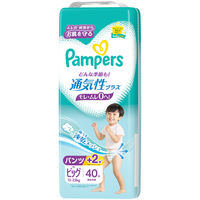 パンパース おむつ パンツ ビッグ（12～22kg）1セット（40枚入×4パック）通気性プラス P&G
