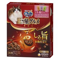 銀のスプーン 三ツ星グルメ しみ旨お魚仕立て 魚・鶏ささみレシピ 3種アソート 国産 160g 3個 キャットフード