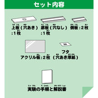 池田工業社 こどもラボ おうちで観察! アリの巣作り 820 1セット(12個)
