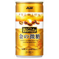 【缶コーヒー】アサヒ飲料　WONDA（ワンダ） 金の微糖 185g 1セット（120缶）