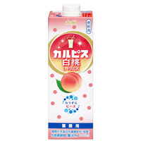 アサヒ飲料 「カルピス」白桃Lパック 紙容器 1000ml 1セット（12本）