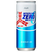 アサヒ飲料　三ツ矢サイダーZERO　250ml　1セット（80缶）