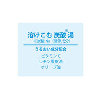 入浴剤 シュワっとはじける スパークリング バスパウダー フルーツメドレー パウダーバス レモンの香り 40g 1包 チャーリー