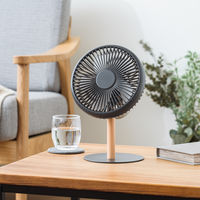 ミニリビングファン LEDライト付き DG PBAF003-DG 1台