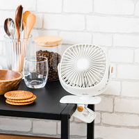 充電式 2Wayクリップライトファン LW MO-F025-LW 1台