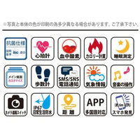 アリアス スマートウォッチブレスレット型 WW21001S-PK 1個