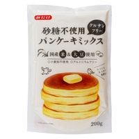 砂糖不使用パンケーキミックス 200g 国産米・国産大豆100%使用 1セット（2個）みたけ食品工業 グルテンフリー
