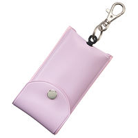 デビカ リール付きキーケース パープル 133413 1個