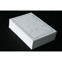 山櫻 弔事 はがき No.6029 細枠A 大礼紙 CoC (グレー) 和紙調 296029 1箱(100枚)（直送品）