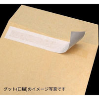 山櫻 口糊付き白封筒 長4 本ケントCoC 100 グット No.130 YAMA-3047-0056 1箱(1000枚)（直送品）