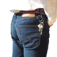 中林製作所 タフレーベル カラビナS チタン VEX-201 1個（直送品）