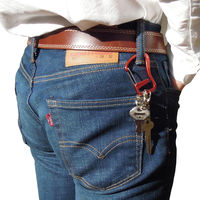 中林製作所 タフレーベル カラビナキーホルダー VEX-207 1個