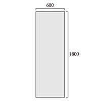 常磐精工 VASK用アルミ複合板(白)3mm厚 600×1800 VASKOP-AP600X1800 1台（直送品）