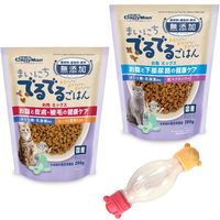 にゃんこのでるでるボトル 猫用 フードセット＜でるでるごはん 国産 2種×200g + ボトル＞ 1個 ドギーマン