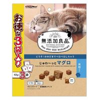 無添加良品 じゅわ～っとマグロ 貝柱入り（42g×3袋入）3袋 ドギーマン 猫用 おやつ