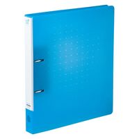 リヒトラブ CUBEFIZZ リングファイル＜ツイストリング スマートスリム＞ブルー 1セット（1箱（10冊入）×3）