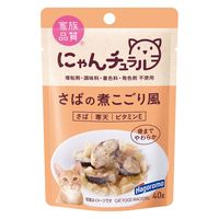 にゃんチュラル さばの煮こごり風 40g 6袋 はごろもフーズ キャットフード ウェット パウチ