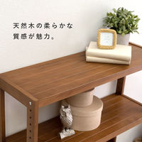 【軒先渡し】萩原 ラック 幅900×奥行300×高さ1800mm MCC-6038LBR 1台（直送品）